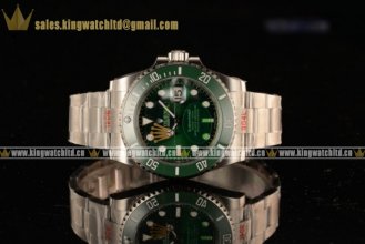 1:1 Rolex Submariner 904 SS/SS Green Clone Rolex 3135 Auto (N00B)