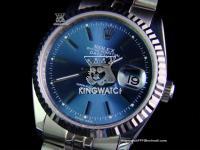 ROLEX DATEJUST SS AUTOMATIC BLUE 429