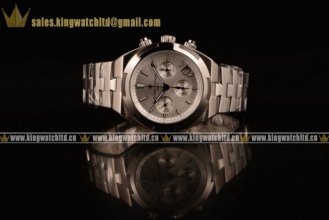 Vacheron Constantin Overseas Chrono SS/SS Silver 9015