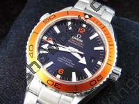 OMEGA P-Ocean Ceramic SS/SS Blk/Org Miyota 8205 035